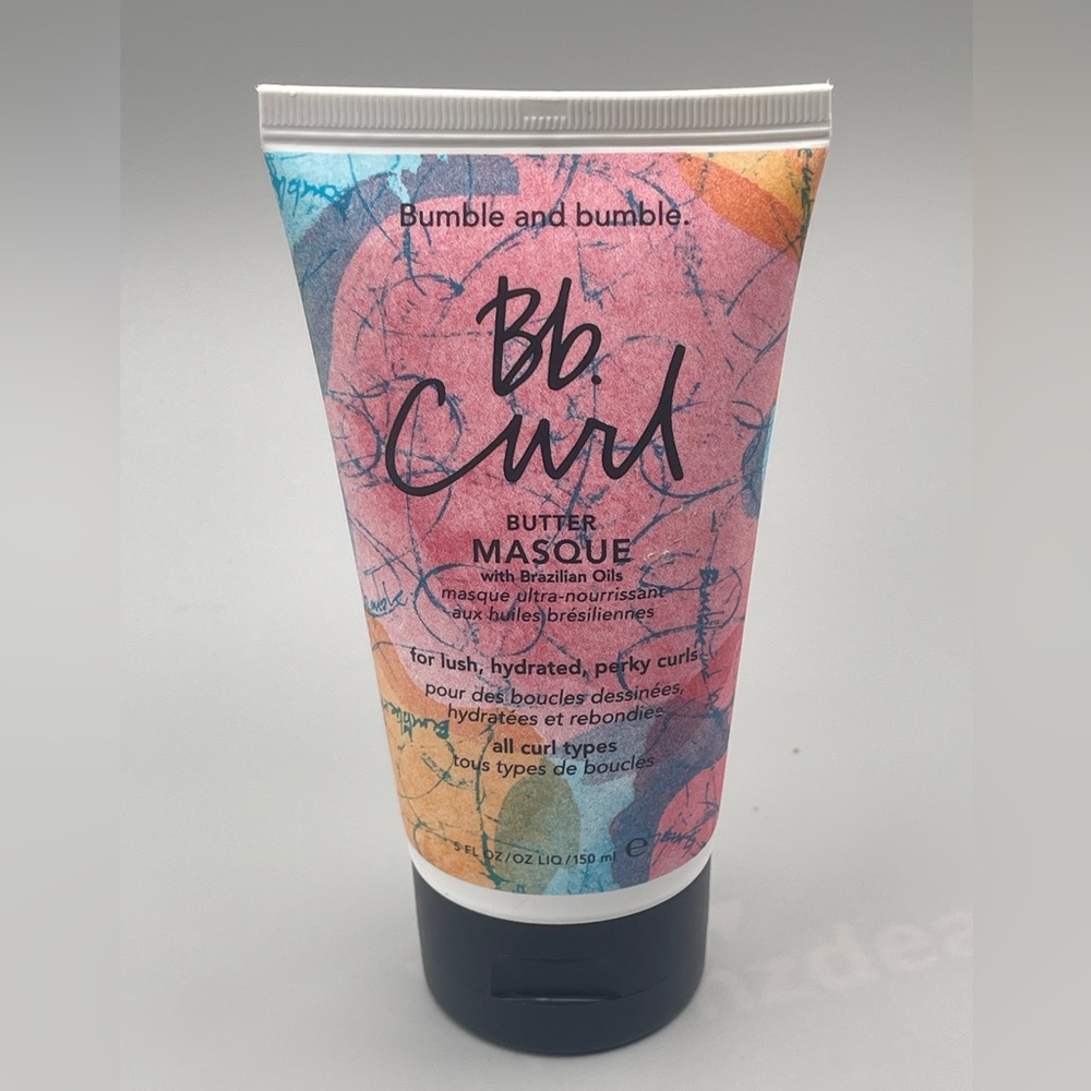 BUMBLE AND BB‎ CURL BUTTER MASQUE LUSH HYDRATED PERKY CURLS MASK 5 OZ / 150 ML